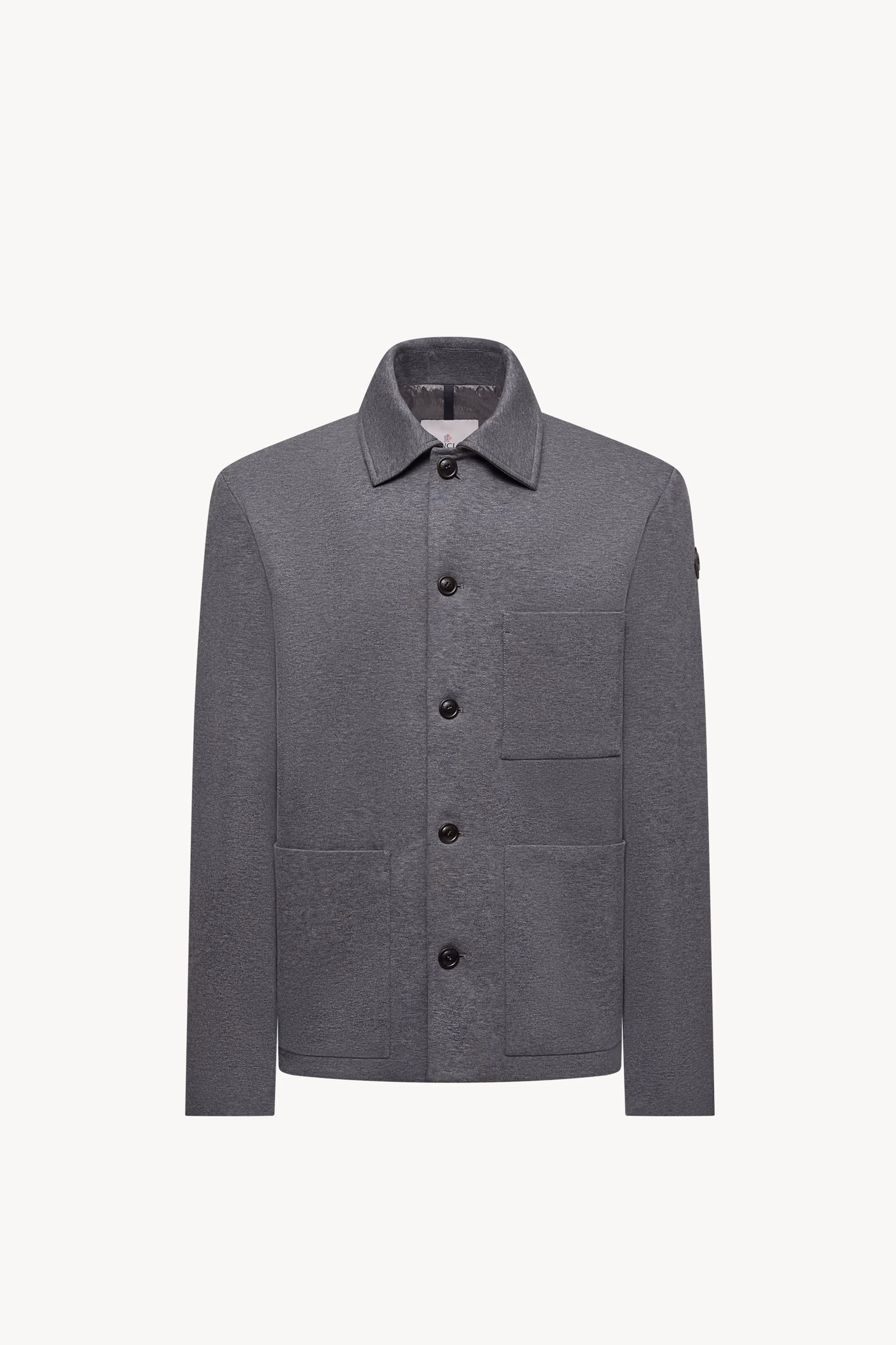 Cabalian Shirt Jacket Men Grey Moncler 2